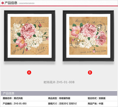 家居裝飾新風尚 ZSH-01-008花卉無框油畫，提升客廳美感與格調